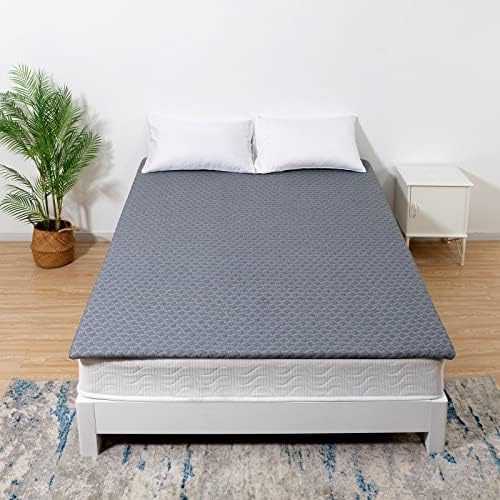 MemoreCool Bed Cedge Mattress Topper ou debaixo da cama, suporte de espuma inclinado de 7 polegadas, base ideal de elevador de