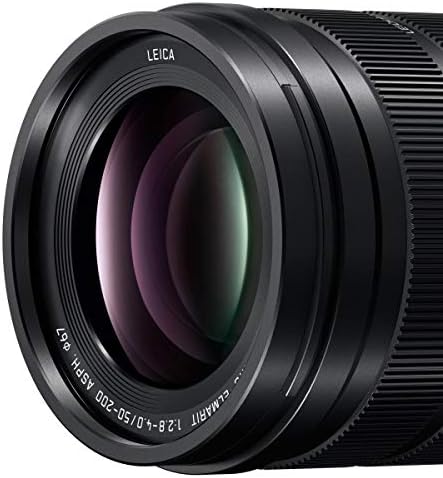 Lente de câmera Panasonic Lumix Professional 50-200mm, G Leica DG Vario-Elmarit, F2.8-4.0 ASPH, Dual I.S. 2.0 Com Power O.I.S, Micro