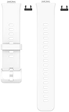 Huabao relógio Strap compatível com o huawei watch fit, banda de substituição de cinta de silicone ajustável para huawei watch fit smart watch
