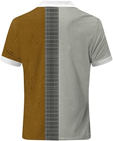 BEUU Camisas de pólo de verão para homens, 2022 New Men's Zipper pesco