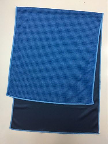 Fairmer 40 x 12 toalha grande de resfriamento macio/lenço instantâneo com garrafa de água para esportes externos internos