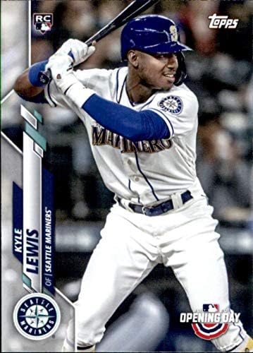 2020 Topps Aberting Day 17 Kyle Lewis RC Rookie Seattle Mariners MLB Baseball Trading Card