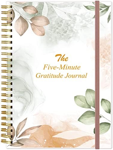 O Jornal de Gratidão de Cinco minutos - Criador Original do Jornal de Positividade de Cinco Minuto, Caderno do Planejador de Gratidão