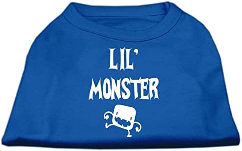 Mirage Pet Products Lil Monster Salt Camisetas Blue LG