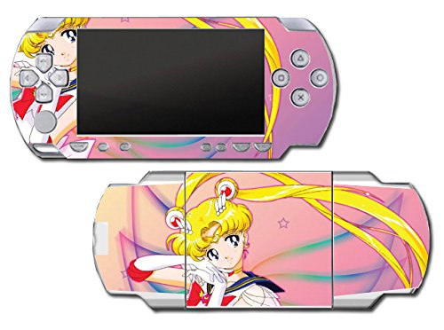 Sailor Moon Usagi Tsukino, Venus Júpiter Mercury Plutão Netuno Video Video Video Vinil Decal Skin Skinger Tampa para Sony PSP
