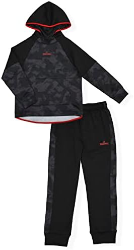 Spalding Boys Fleece Brush Capuz e Jogger de 2 peças Conjunto