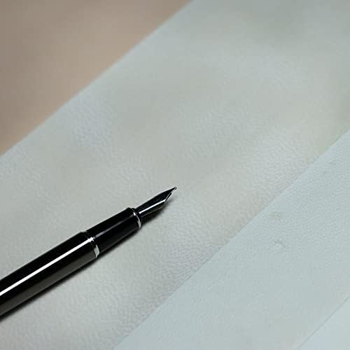 Peças de couro de pergaminho, cor antiga e branca natural, 4 tamanhos diferentes. Couro de pergaminho para caligrafia e bênção, tomando notas por 300 anos depois. , Natural)