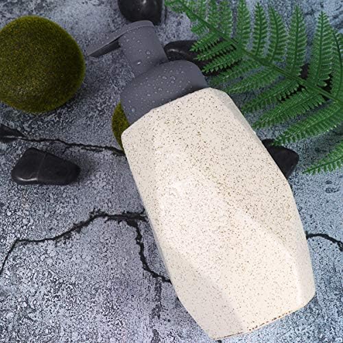 Garrafas de dispensador de bomba doitool, 1pc de espuma de cerâmica Pressione o dispensador de sabonete líquido de espuma de loção para loção