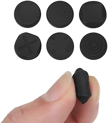6pcs Joystick Cap Thumb Stick Grip Games Analog 360 Substituição Rocker Protecfive Sleeve para PSV/Poke Ball