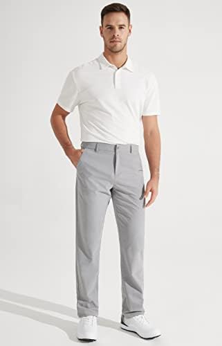 Calças de golfe Libin Mens Slim fit