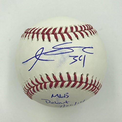 Andrew Susac assinou a Major League Baseball inscrito na MLB estreia 26/7/14 - Bolalls autografados