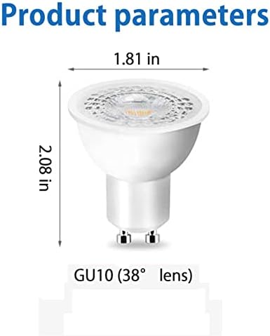 Xianfei Spot Light, lâmpada de trilha Bulbo de halogênio 5W, holofotes de proteção IP20, bulbo básico do GU10, vida de 25.000