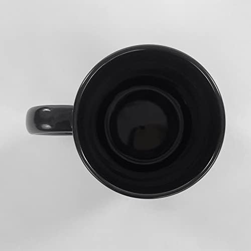 Projeta o engenheiro ambiental estabelecido est. 2018, 15oz de caneca preta de café com xícara de chá com alça, presentes
