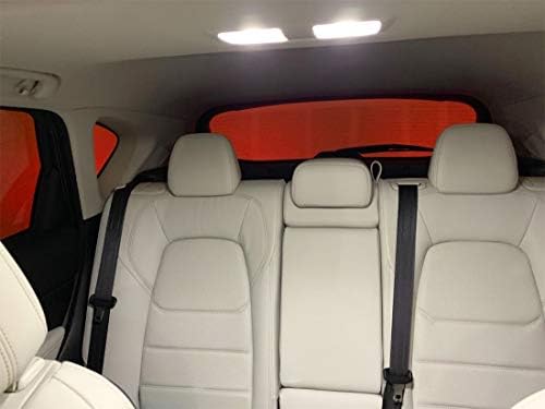 Kit de luzes LED interiores brancas Brishine para Mazda CX-5 2013 2014 2015 2017 2018 2019 2020 2021 Super Bright 6000K