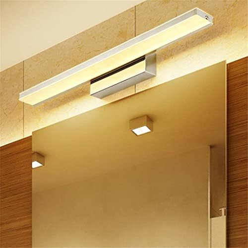 Irdfwh banheiro luz LED de aço inoxidável lumin