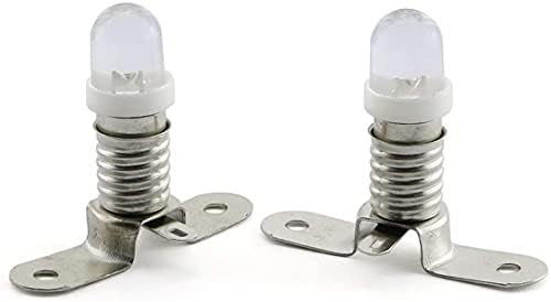 LongDex 10pcs E10 Lâmpada de lâmpada soquete com suporte de montagem para acessórios de teste elétrico de circuito
