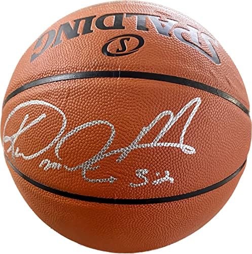 Karl Malone assinou o basquete autografado JSA Authenticed - Basketballs autografados