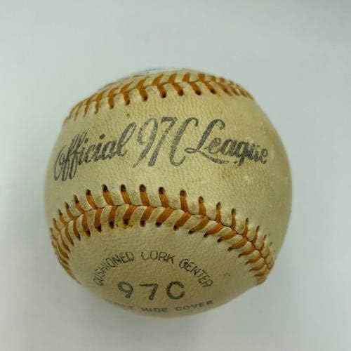 Willie Mays, da década de 1950, assinou a liga oficial de beisebol da liga menor PSA DNA COA - Bolalls autografados