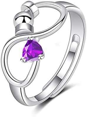 Anéis de engajamento em forma de anel para mulheres anéis de noivado Aniversário de casamento promessa anéis para