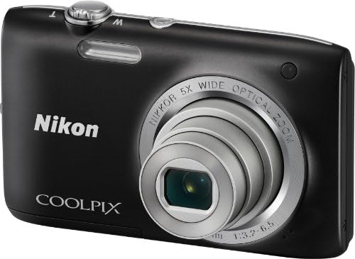 Nikon Coolpix S2800 Ponto e Shoot Digital Camera com 5x versão internacional Zoom Optical Sem garantia