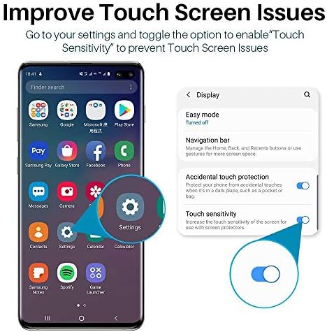 Maxwolf [2-Pack] Galaxy S9 Protetor de tela anti-espinha de vidro temperado com privacidade, 3D Curved, anti-arranhão, amigável de casos, blindagem 9h de tela de dureza para Samsung Galaxy S9 [não para Galaxy S9 Plus]