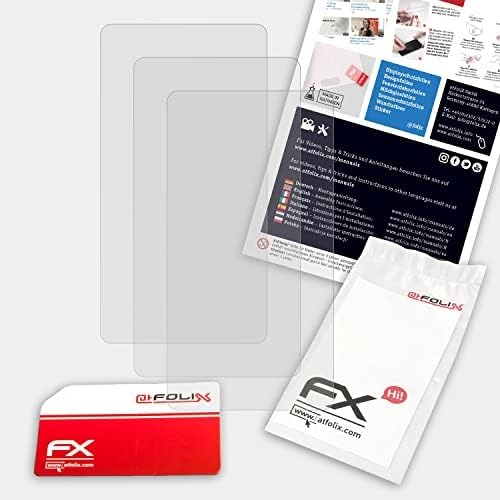 Protetor de tela AtFolix compatível com o filme Flysky FS-I6S Protection Film, Filme de Protetor FX Anti-Reflexivo e de Absorção de Choque