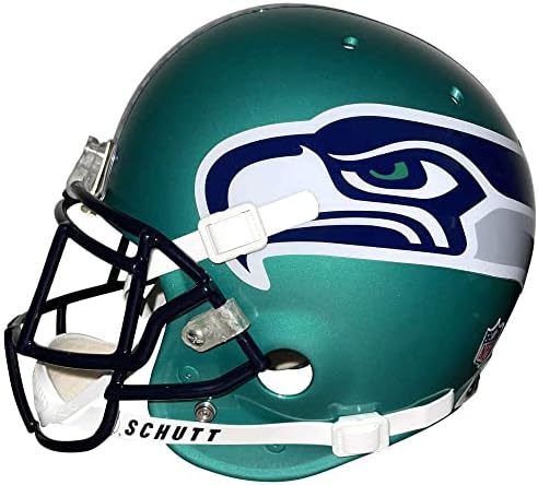 Seattle Seahawks Schutt Equipe emitiu Capacete Proline - Capacetes NFL não assinados usados