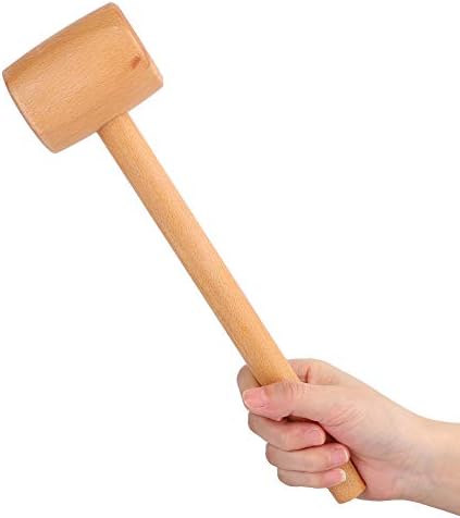 Mallet de alta dureza Diydeg, martelo de madeira, estável fácil de usar forte para trabalhar madeira para escultura em madeira