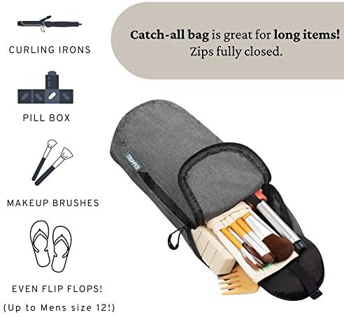 Conjunto de kits de bolsa de higiene pessoal: Saco de higiene pessoal pendurado de viagem + 311 bolsa de líquido cosmético