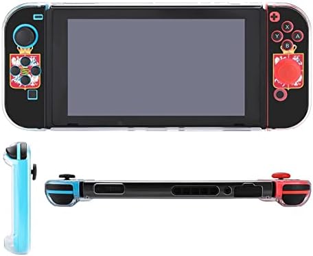 Polish Lituanian Commonwealth Protective Clear Caso para Switch Switch Controller Grip Tampa com suporte fofo impresso