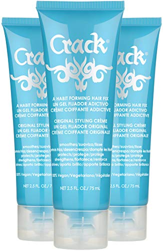 Crack Hair Fix - Creme de estilo, 2,5 onças