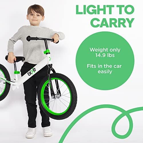 Bike Bike Bike: Para crianças grandes de 4, 5, 6, 7, 8 e 9 anos - sem bicicleta de treinamento esportivo de pedal