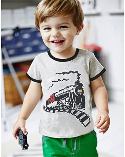 Criança bebê meninos tops de desenho animado dinossauros tees infantis roupas de algodão roupas de verão curtas curtas