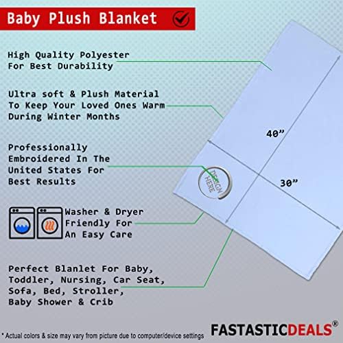 Capitães de cama de berçário personalizado Cobertores de bebê para meninos e meninas estrela de David Jewish B poliéster macio