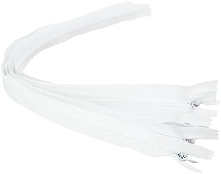 Leduc ZIP-5PC White Invisible-Size 60cm, 60cm, 5 peças