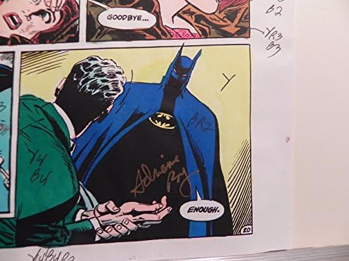 Detetive vintage do Batman 643 Art colorido assinado Adrienne Roy com c/c.o.a pg20