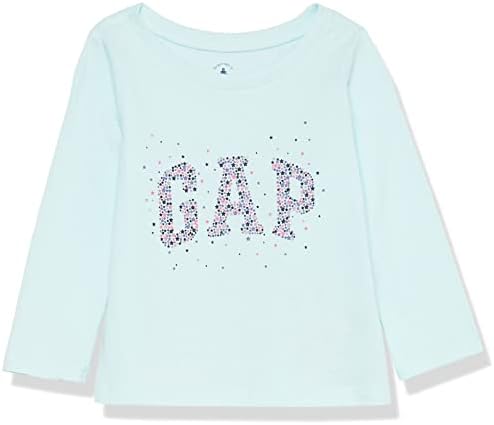 Gap Baby Girl's Brannan's Favoritos Logo T-shirt de manga longa