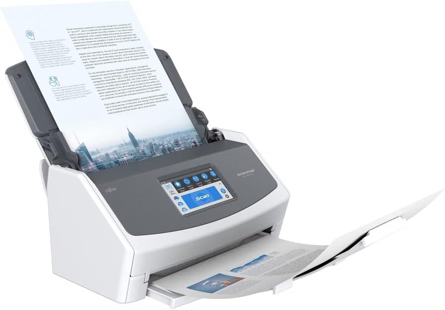 Fujitsu Scannap IX1600 ADF Scanner - 600 dpi óptico