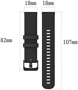 Pulseira de pulseira eidkgd de 20 mm para ticwatch e para garmin venu para precursor 645 smartwatch watchband de smartwatch