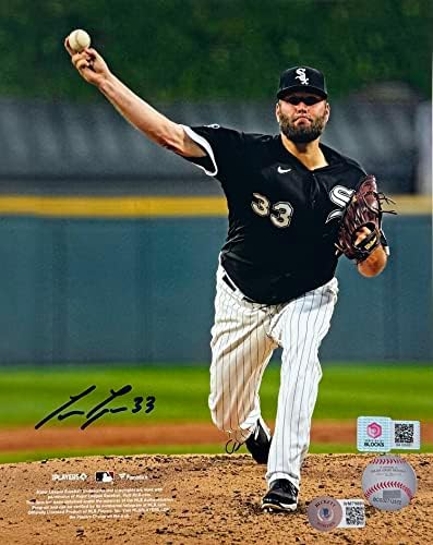 Lance Lynn Chicago White Sox Pitcher assinou autografado 8x10 Photo Beckett Coa, verificado por blocos