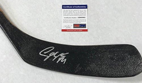 Sam Gagner assinou o Vancouver Canucks Stick PSA/DNA COA AB60865 - Sticks NHL autografados