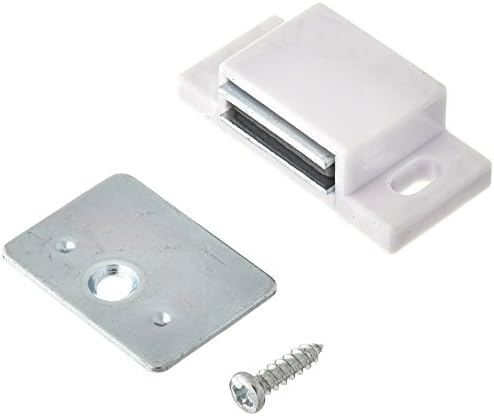 Hardware do obturador 50631-r de 10-15 lb de pacote de varejo branco/zinco único.