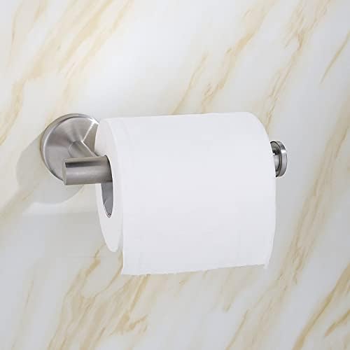 Yiisu gxemgs adesivo aço inoxidável banheiro titular de papel higiênico para banheiro e cozinha