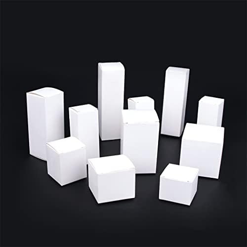 Caixa de embalagem de presente pequena e branca caixa de embalagem 350g caixa de papelão em branco quadrado Caixa de cosméticos