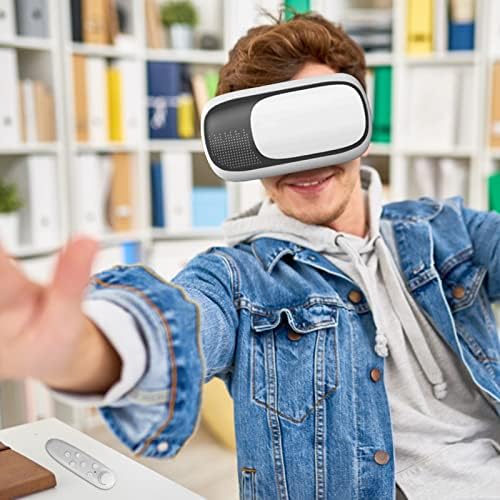 VR 3D Glasses - VR Smart Glasses Game Set, recém -sem fio Conexão Bluetooth, para Android/iOS/PC