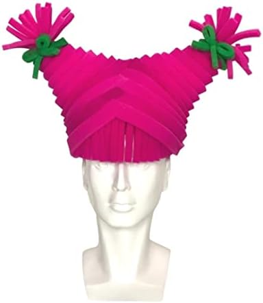 Chapéus de espuma Locos - peruca rosa - perucas de cosplay - peruca de presente de festa - perucas divertidas - adereços
