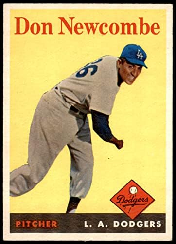 1958 Topps # 340 Don Newcombe Los Angeles Dodgers Ex+ Dodgers