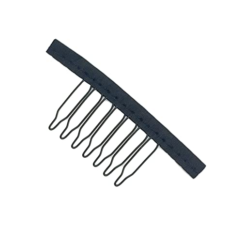 8 peças faixas elásticas para tampas de peruca, costura de faixa de cabelo elástica ajustável para fazer bandas de perucas