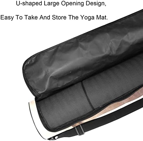 Ratgdn Yoga Mat Bag, dinossauros Exercício de ioga transportadora de tape