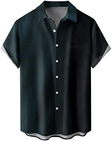Camisas para homens 2023 Pintura impressa 3D Camisa floral homens homens recusarem o colarinho de rua vintage masculino Button para cima